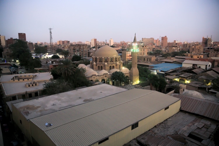 Msr'n bakenti Kahire'de  Sinan Paa Camisi