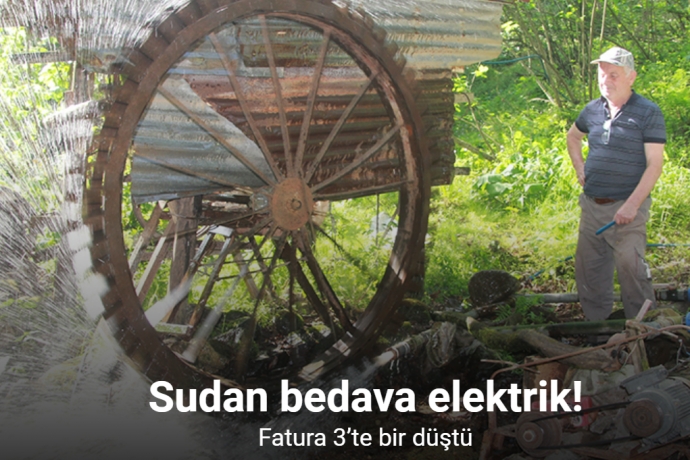 Sudan bedava elektrik: Fatura 3te bir dt