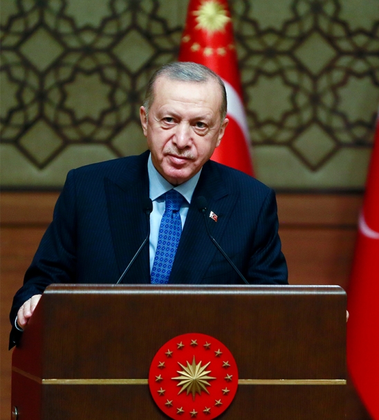 Cumhurbaşkanı Erdoğan Hudut Kartallarına Seslendi