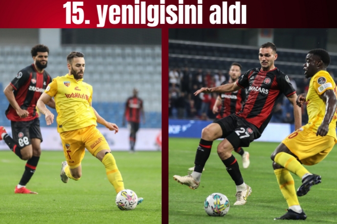 Yukatel Kayserispor, bu sezon oynadığı 34 maçta 145. mağlubiyetini aldı.