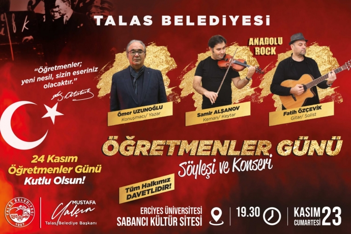 TALAS'TA RETMENLER GN N ZEL PROGRAM