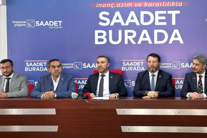 Saadet Partisinden 'Vakflar Genel Mdrlne ak armzdr'