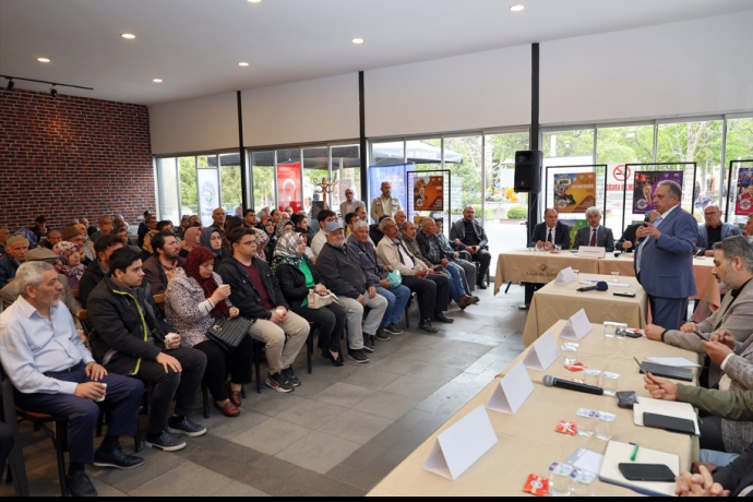 TALAS’TA VATANDAŞ SORDU, BAŞKAN YALÇIN OSMANLI EVİ’NDE CEVAPLADI