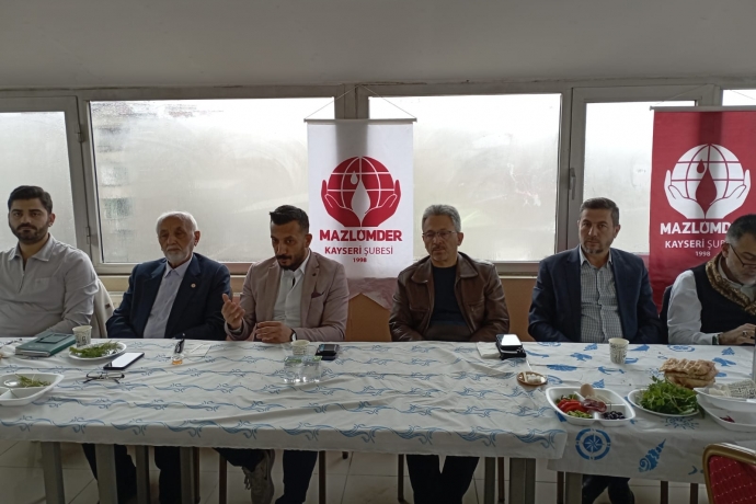 MAZLUM-DER ''Türkiye Ve Suriye Ayrılmaz Bir Bütündür''