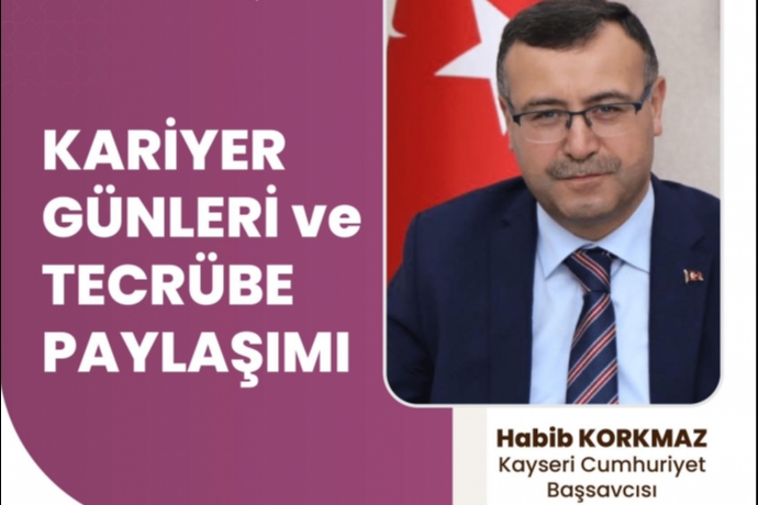 Ali Rıza Özderici Kız Anadolu İmam Hatip Lisesinde Hukuk Ve Adaletin Yolculuğu: Başsavcı Habip Korkmaz Kariyer Günleri’nde