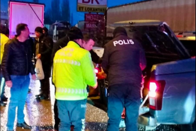 Kayseri’de Yolda Kalanlara Sıcak Çorba İkramı