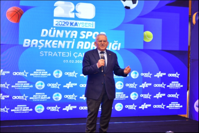 Kayseri Dünya Sahnesine Hazırlanıyor? 2029 Spor Başkenti İçin İlk Büyük Hamle