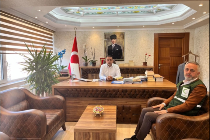 Yeşilay Haftasında Anlamlı Buluşma: Kafalı’dan Kaymakam Gültekin’e Ziyaret