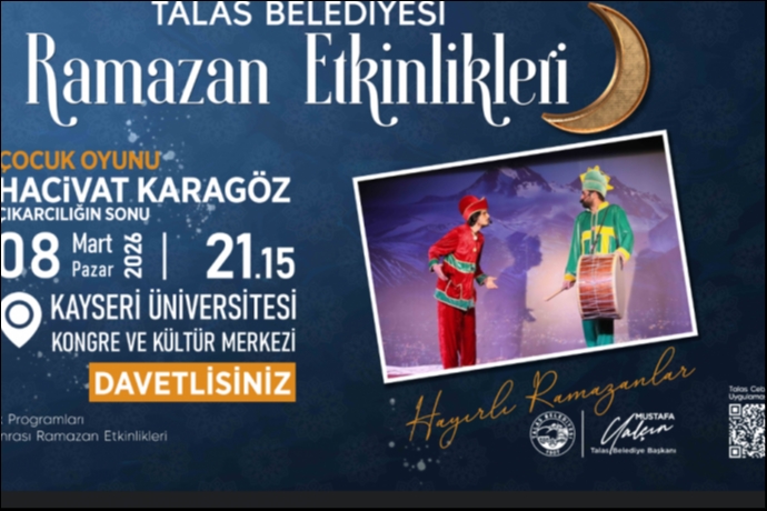 Talas’ta Ramazan Coşkusu 3. Haftasında Zirveye Ulaşıyor