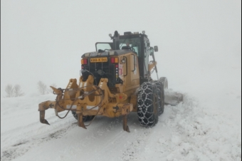 Kayseri’de Kar Yağışıyla Kapanan 146 Mahalle Yolu Ulaşıma Açıldı
