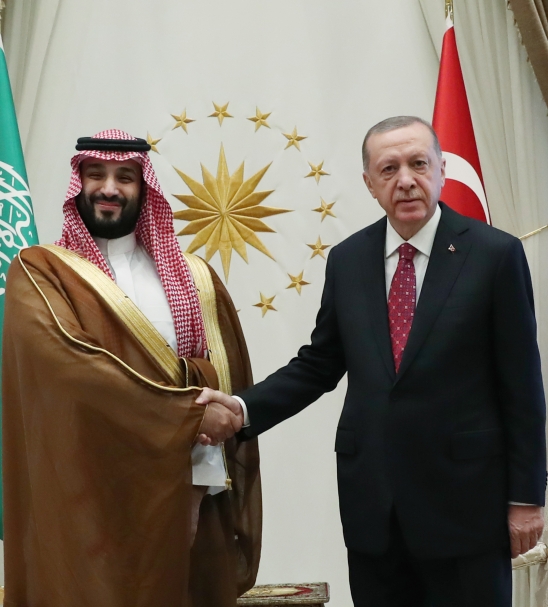 Erdoğan-Selman Görüşmesi Suudi Arabistan Basınında Geniş Yer Buldu