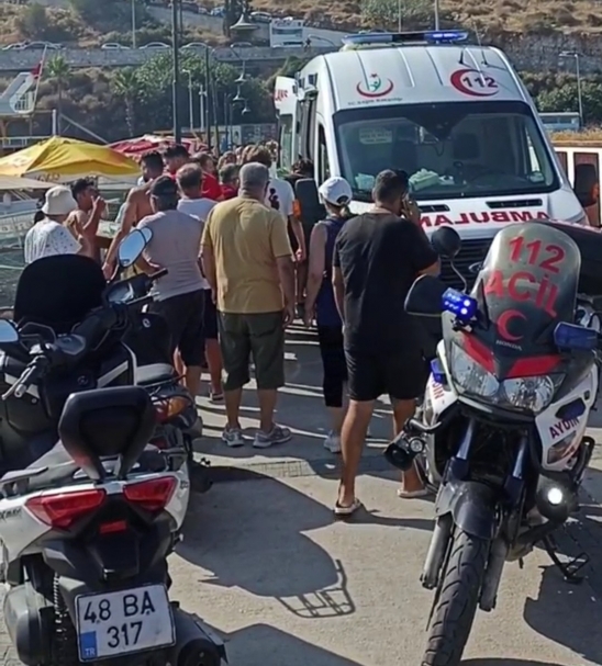 Tur Teknesinde Ayağı Kopan Gencin Yardımına 112 Motorize Sağlık Ekibi Koştu
