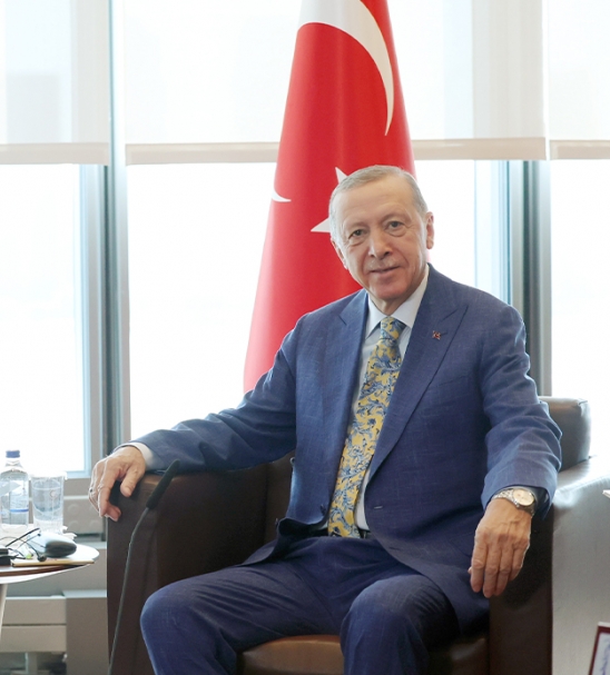 Cumhurbaşkanı Erdoğan, Yunanistan Başbakanı Miçotakisi kabul etti