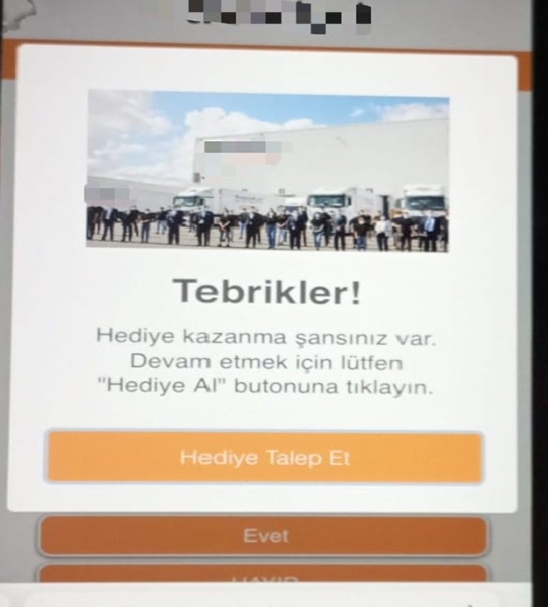 Arkadandan gelen linke tklad, yaklak 30 bin TL dolandrld